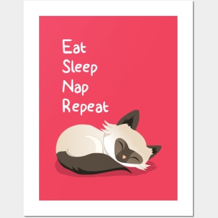 Cat's Life Posters and Art